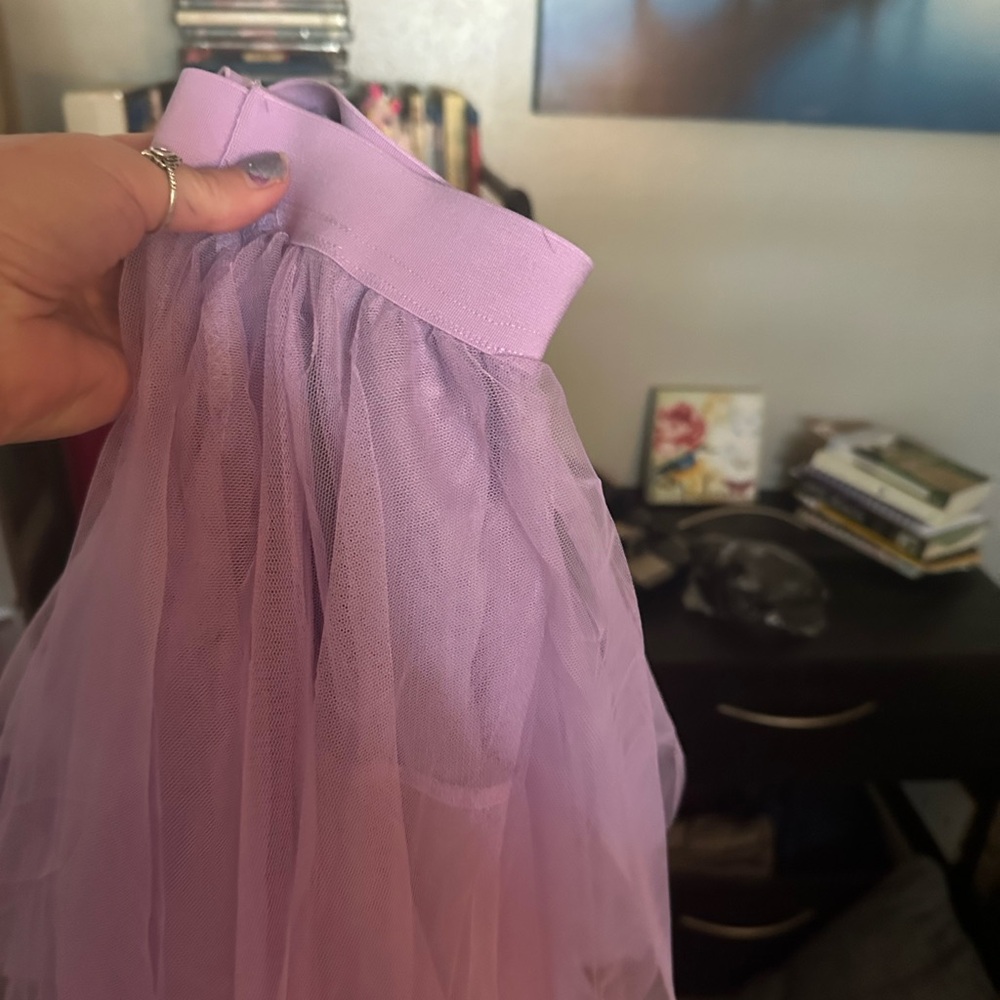 Lavender Pencil Skirt